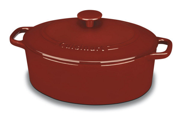 Cuisinart Chef's Classic 5.5qt Dutch Oven, Cardil Red