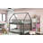 Low Bunk Bed, House Bed With Ladder
