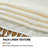 Semi Sheer Rod Pocket Curtain Panel with Tassel Fringe – Faux Linen Textured, Light Filtering, 1 Panel-509945925-509945922