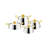 Asma 8 - Piece Stainless Steel Cookware Set