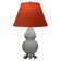 Petite lampe d'appoint à double gourde