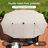Googe 15ft Twin Patio Double-sided Umbrella 48 Solar Led Lights Crank Outdoor Beige