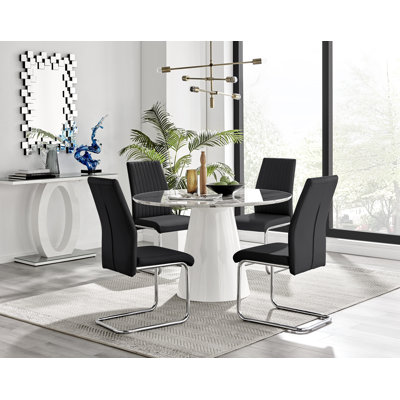 Eubanks 4 - Person Dining Set