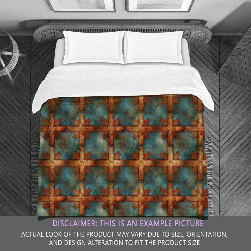 Christian Cross Bedding, King Comforter