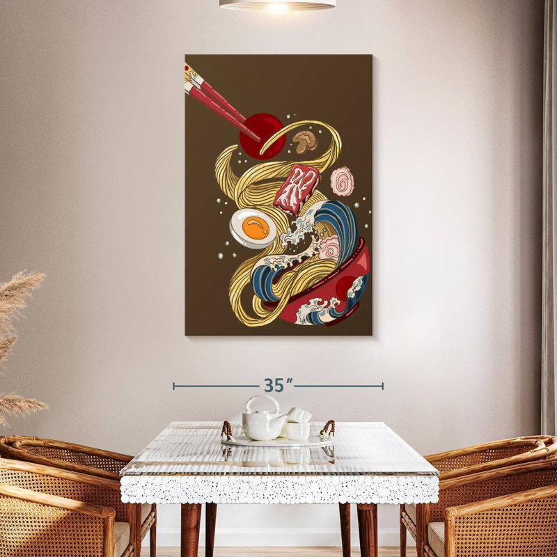 Ramen japonais Yarlin, H 48 po x l 32 po