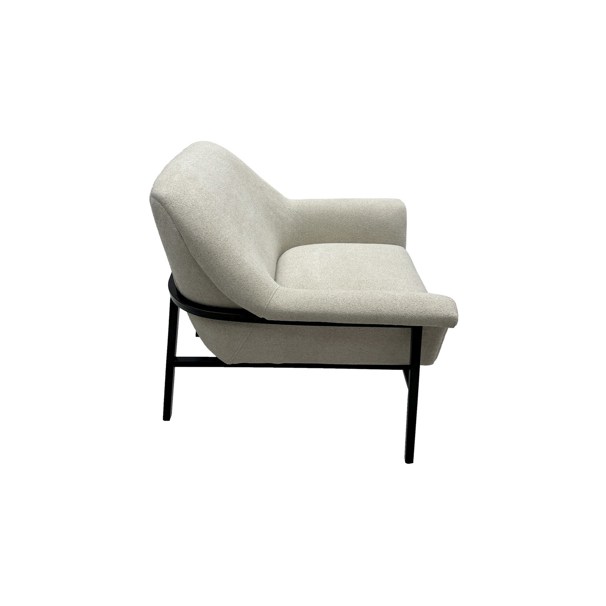 Starnisha Accent Chair, Beige Polyester
