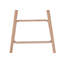 Ensemble de 4 tabourets de bar pivotants Willow Curve 28.5H