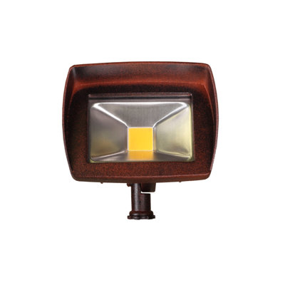 Projecteur à DEL intégré à basse tension rouille