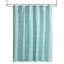 Printed Metallic Shower Curtain-2061328359
