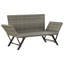 Banc de jardin en acier Eltje-324616186