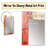 Coral Gold Minimalism Poteries - Abstract Spirals Wall Mirror, Modern Decorative Mirror, Printed Metal Art-552333754