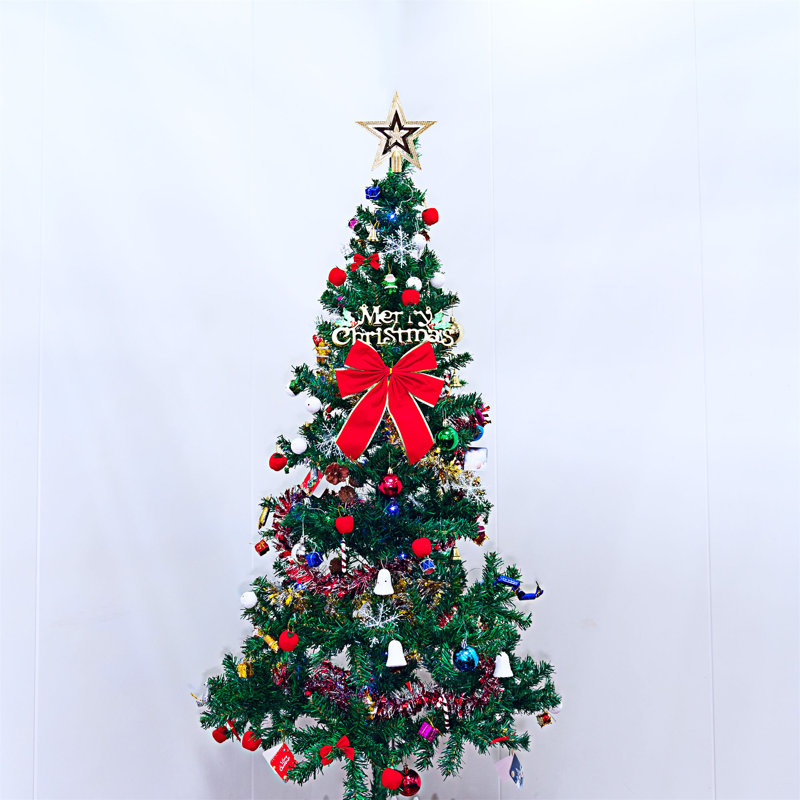 arbre de Noël artificiel avec lumières à DEL écoénergétiques, 5.9'