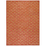 Hand Hooked Wool Floral Area Rug