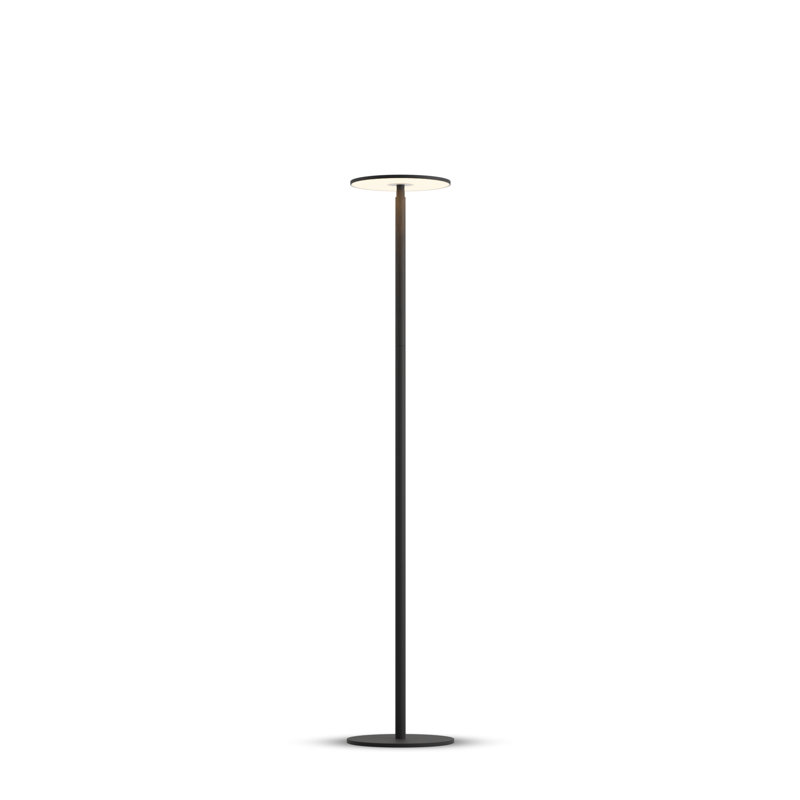 Yurei LED Floor Lamp, Matte Black