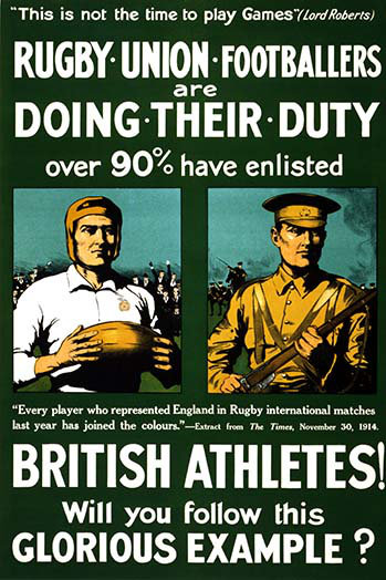 Athlètes britanniques-impression de publicités, H 66 po x l 44 po x P 1,5 po