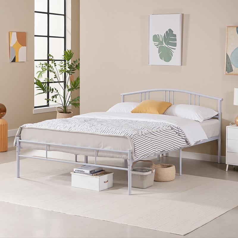 Bushweller Metal Platform Bed Frame - Stylish & Durable