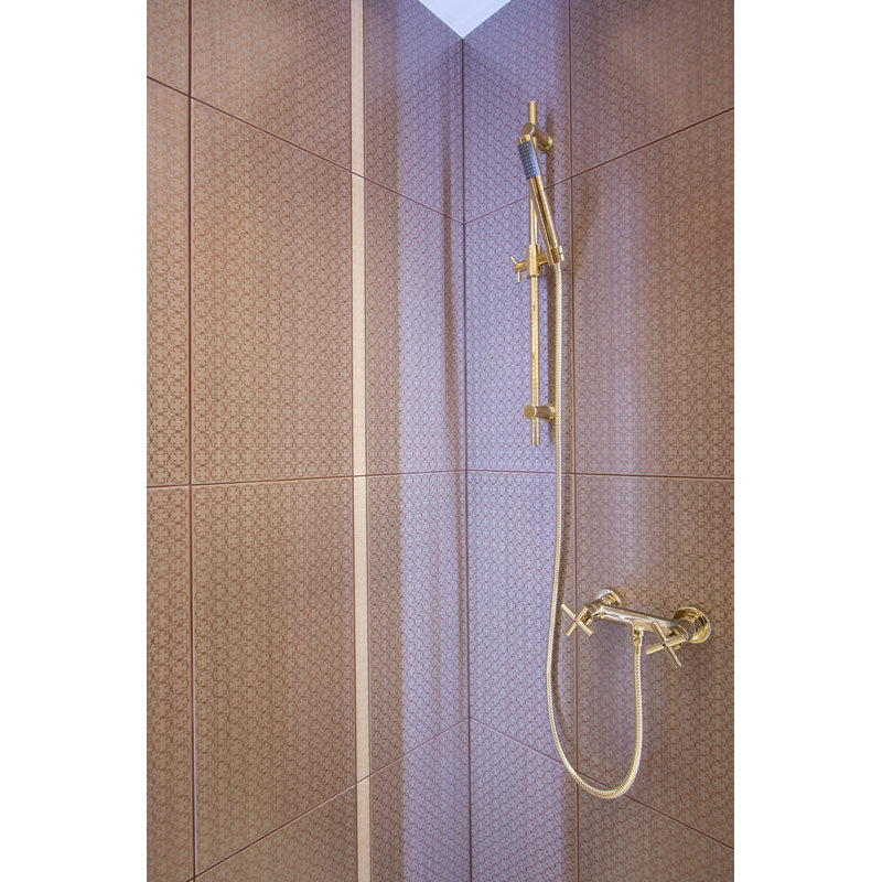 Apollo Double Exposed Shower Valve, Gold