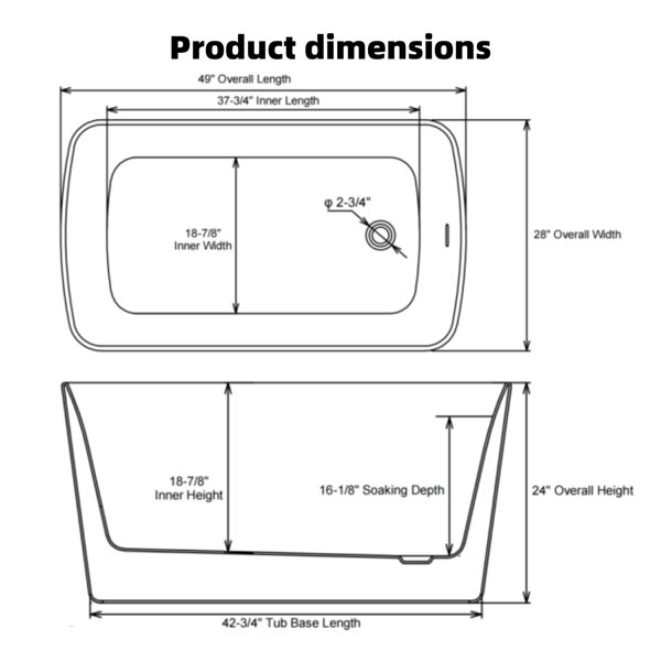 Dimensions du produit