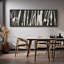 BAW, rayures zébrées abstraites en noir et blanc, impression sur toile-98042355-111176771