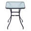 Square Metal Outdoor Bistro Table , 68.5cm cm W 68.5cm cm D