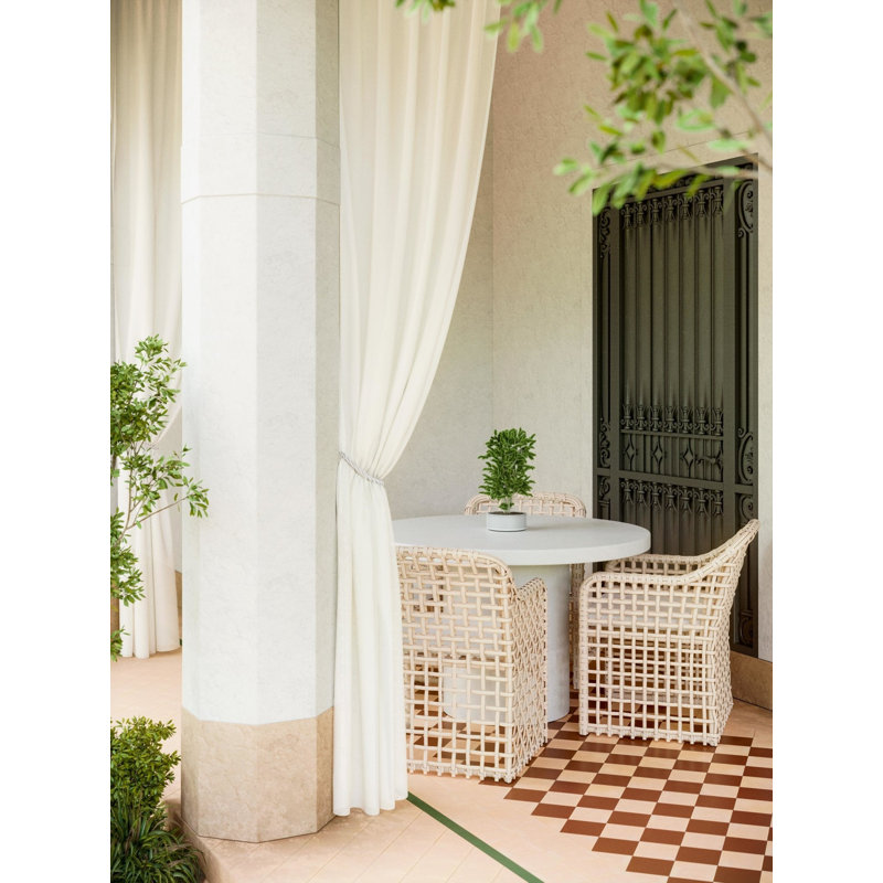 Kiawah Patio Dining Armchair with Cushion