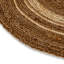 Tapis rond en jute / sisal 4 pi x 4 pi