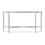 Cora 58'' W Glass Console Table
