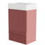 Meuble-lavabo moderne pour salle de bain Aquamarine - Lavabo en céramique inclus - Armoire autoportante pour personnes âgées - Conception - Poignée de rangement pour soins aux personnes âgées avec panneaux de qualité E1, durabilité-731337922