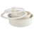 8pc Cookware Set With Handle, Cream