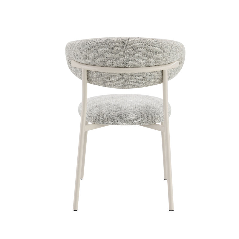 Ensemble de 2 chaises d'appoint en tissu Kalam