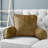 Textured Velvet Bedrest Pillow Cover & Insert-281580062