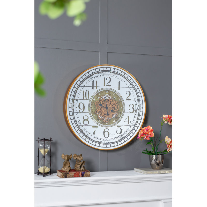 Metal Wall Clock