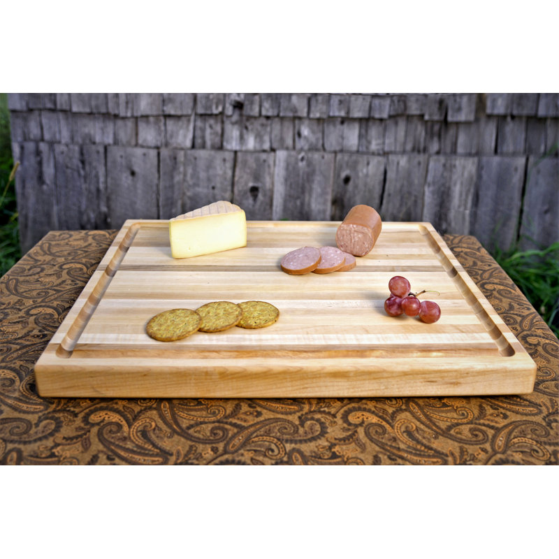 Bloc de boucher WoodForChef Classic, l 16 po x L 20 po