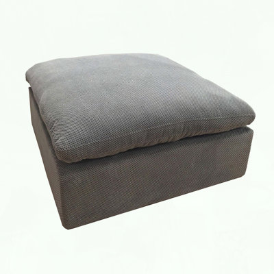 Repose-pieds en mousse compressée sans assemblage et revêtement durable