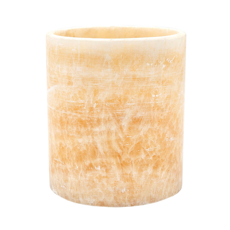 6'' H Stone Tabletop Votive Holder