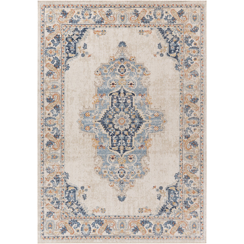 Tapis d'intérieur / extérieur beige Enciso, Rectangle 5 pi 3 po x 7 pi