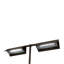 25" Wide Exeter 2 Light Banker's Lamp