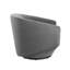 Chaise pivotante en tissu de velours Series Performance-427700734