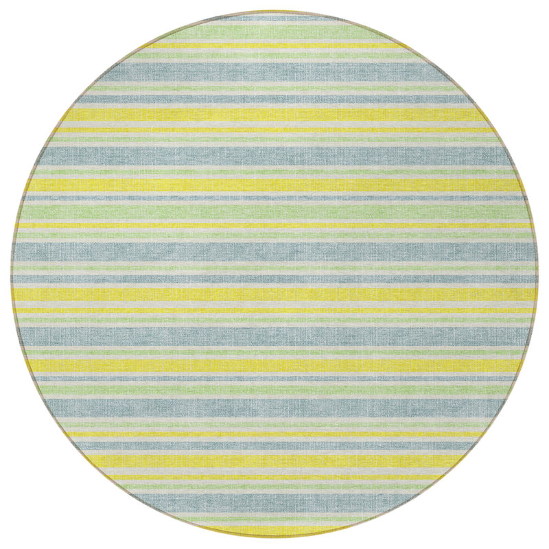 Tapis d'intérieur rond 8 po