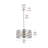 Sybil 5-Light Dimmable Crystal Drum Chandelier-1356236871-1356236869