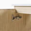 Meuble-lavabo suspendu de 61 cm avec lavabo en céramique