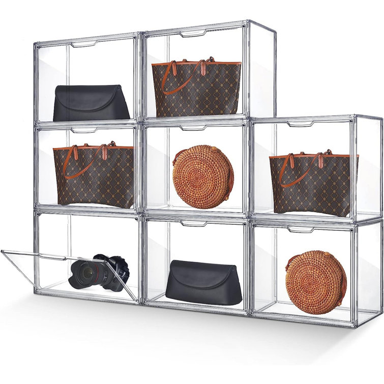 Vernika 12 Cube Plastic Storage Bin Set Hokku Designs