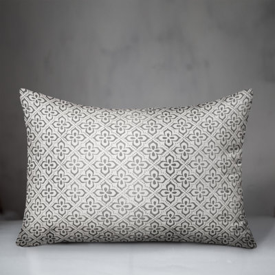 Faded Pattern Outdoor Lumbar Pillow