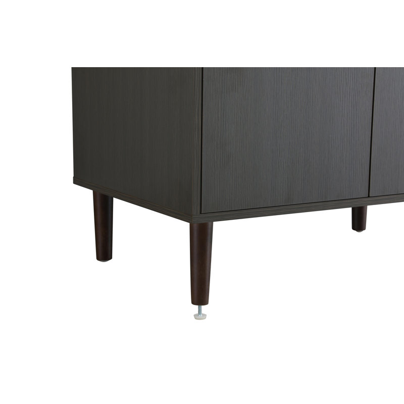 Meuble-lavabo simple 24 po Chandler, Brun moka