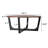 ACACIA SOLID WOOD COFFEE TABLE