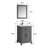 Phoenix 30" Single Bathroom Vanity Set with Mirror-910546324