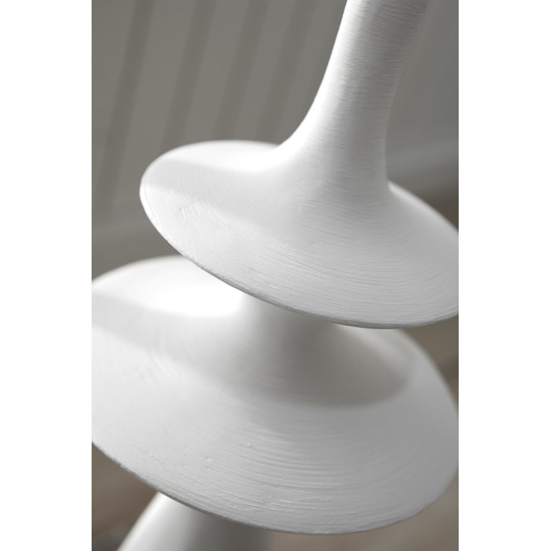 Lakmos Table Lamp, Plaster White