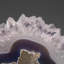 Quartz Stalactite Slice From Uruguay (351 Grams)