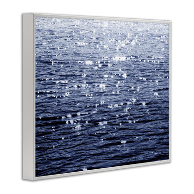  Sun Reflecting on Sea Framed Giclee Art by Maggie Olsen