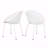 Set Of 2 Outdoor Patio Dining Chair-1940396547